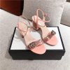 gucci block heel sandals