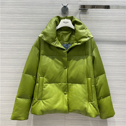 Prada short bread down jacket