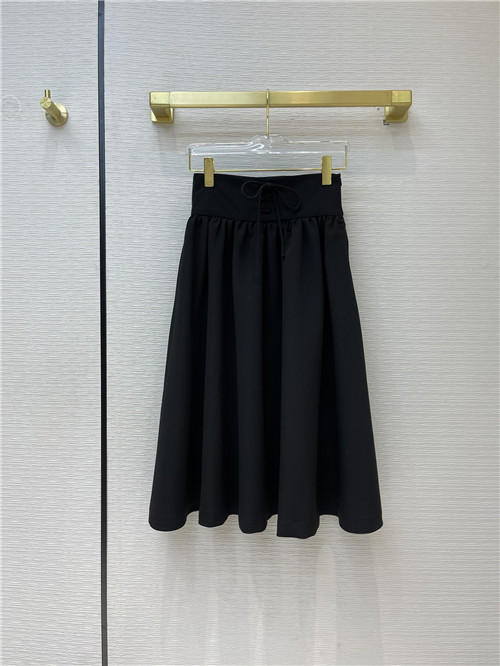 dior black skirt