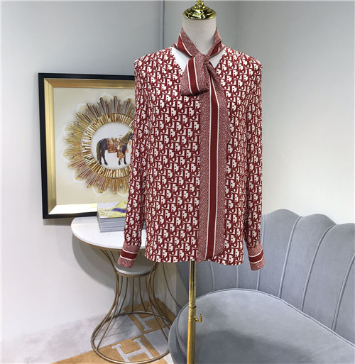dior silk shirt