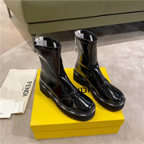 fendi platform motorcycle boots