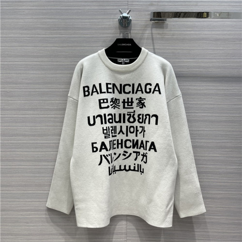 Balenciaga spring knitted sweater