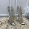 rene caovilla boots open toe sandals