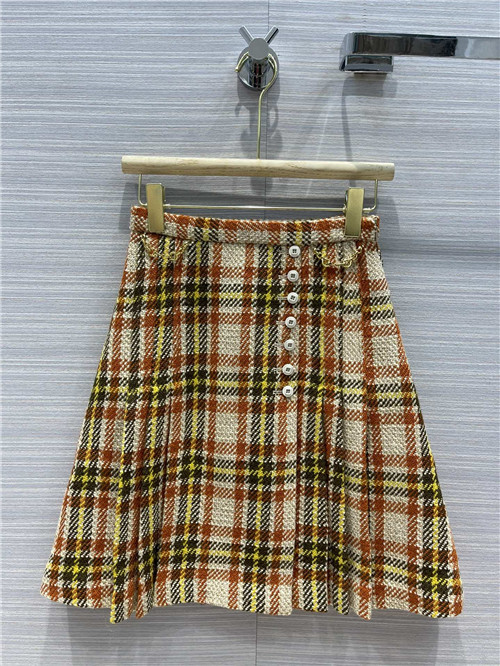 gucci horsebit skirt