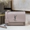 ysl crocodile leather shoulder bag