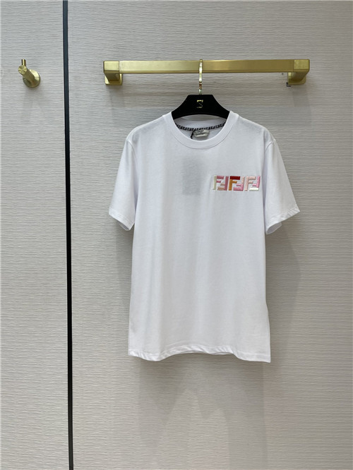 fendi ff white women t shirt