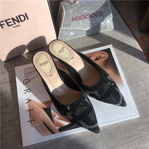 fendi high heel sandals