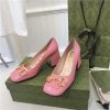gucci block heel sandals