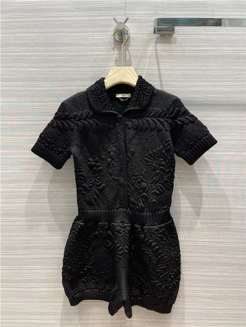 fendi knitted jumpsuit