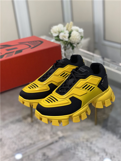 prada platform sneakers