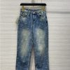 balenciaga logo jeans