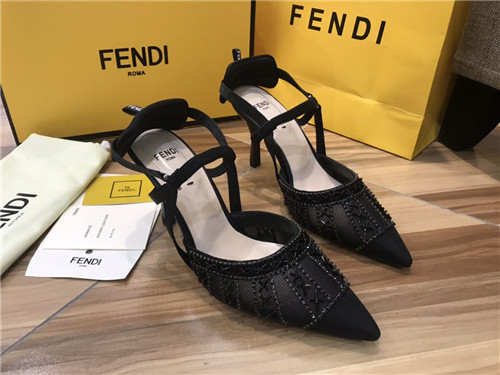 fendi high heel sandals