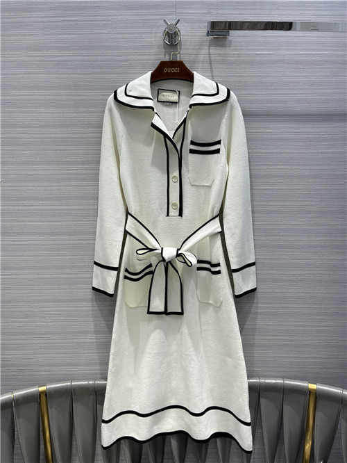 gucci knitted dress