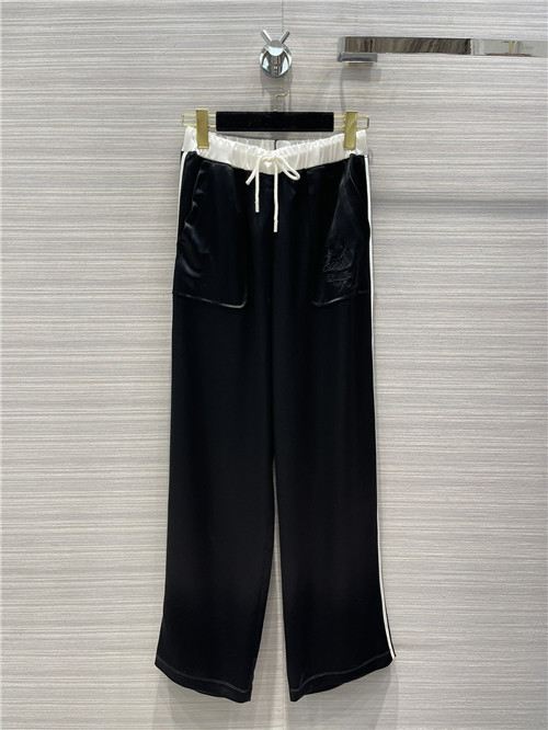 celine straight-leg pants