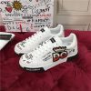 dolce & gabbana D&G white sneakers
