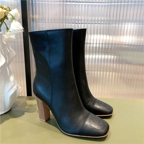 gucci chunky heel ankle boots