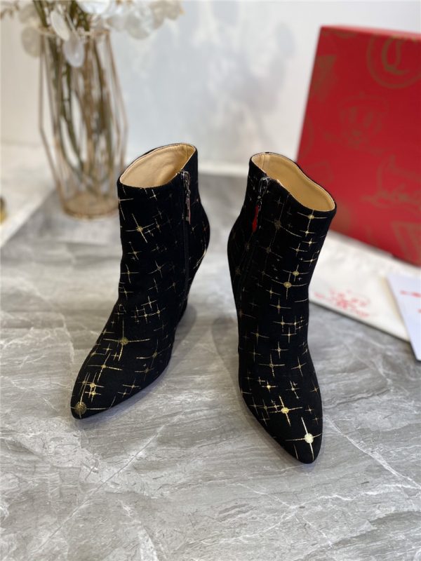 christian louboutin wedges boots - Image 6