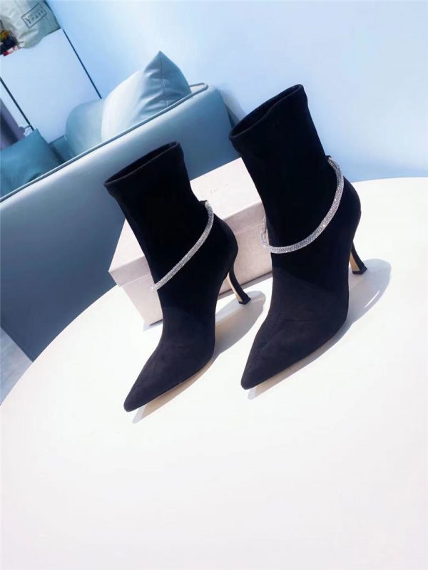 jimmy choo high heel stretch boots