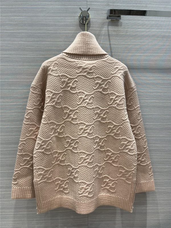 fendi ff logo turtleneck sweater - Image 2