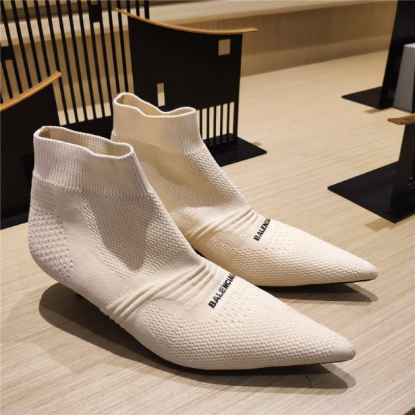 balenciaga high heel socks boots