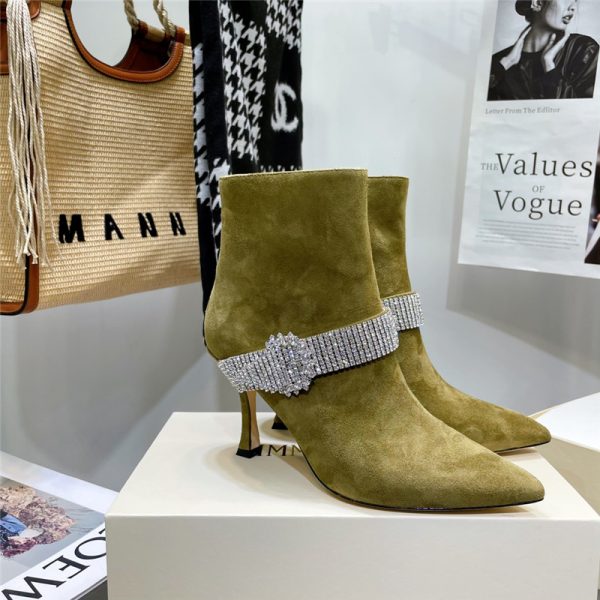 jimmy choo high heel short boots