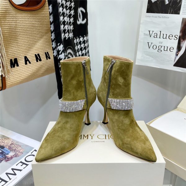 jimmy choo high heel short boots - Image 8