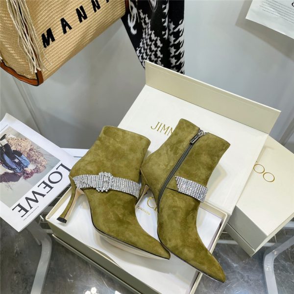 jimmy choo high heel short boots - Image 9