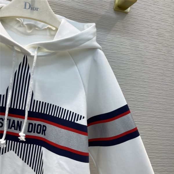 dior hooded long-sleeved sweatshirt - Image 4