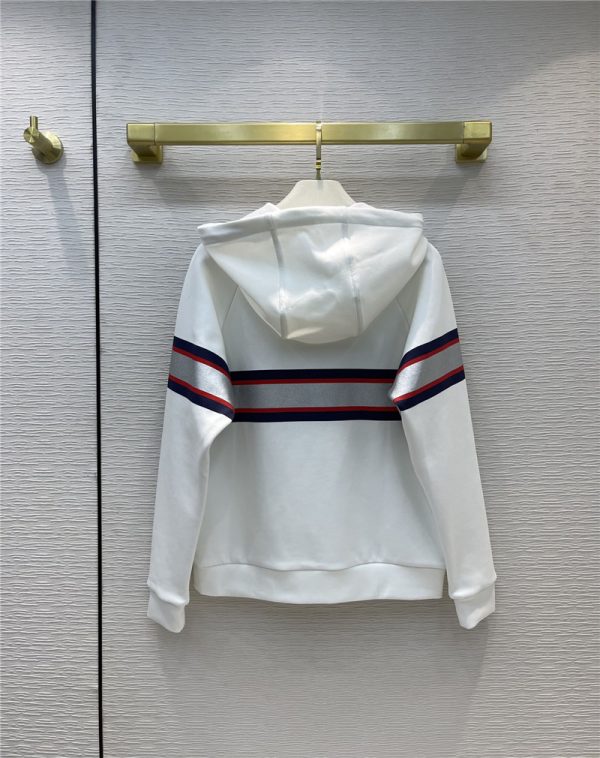 dior hooded long-sleeved sweatshirt - Image 2