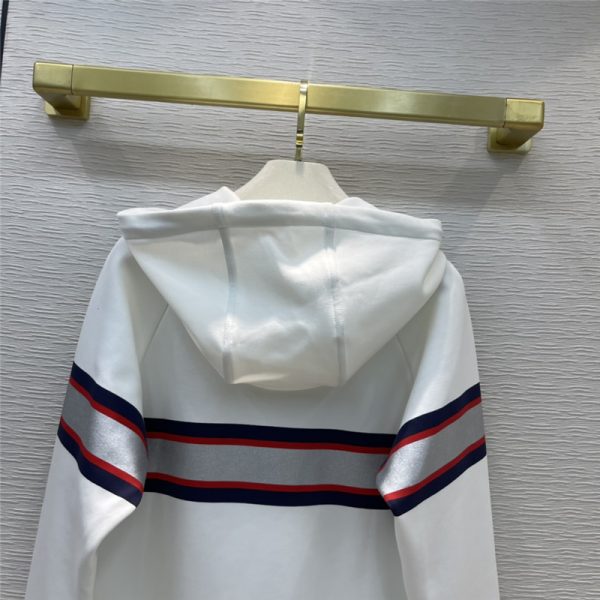dior hooded long-sleeved sweatshirt - Image 9